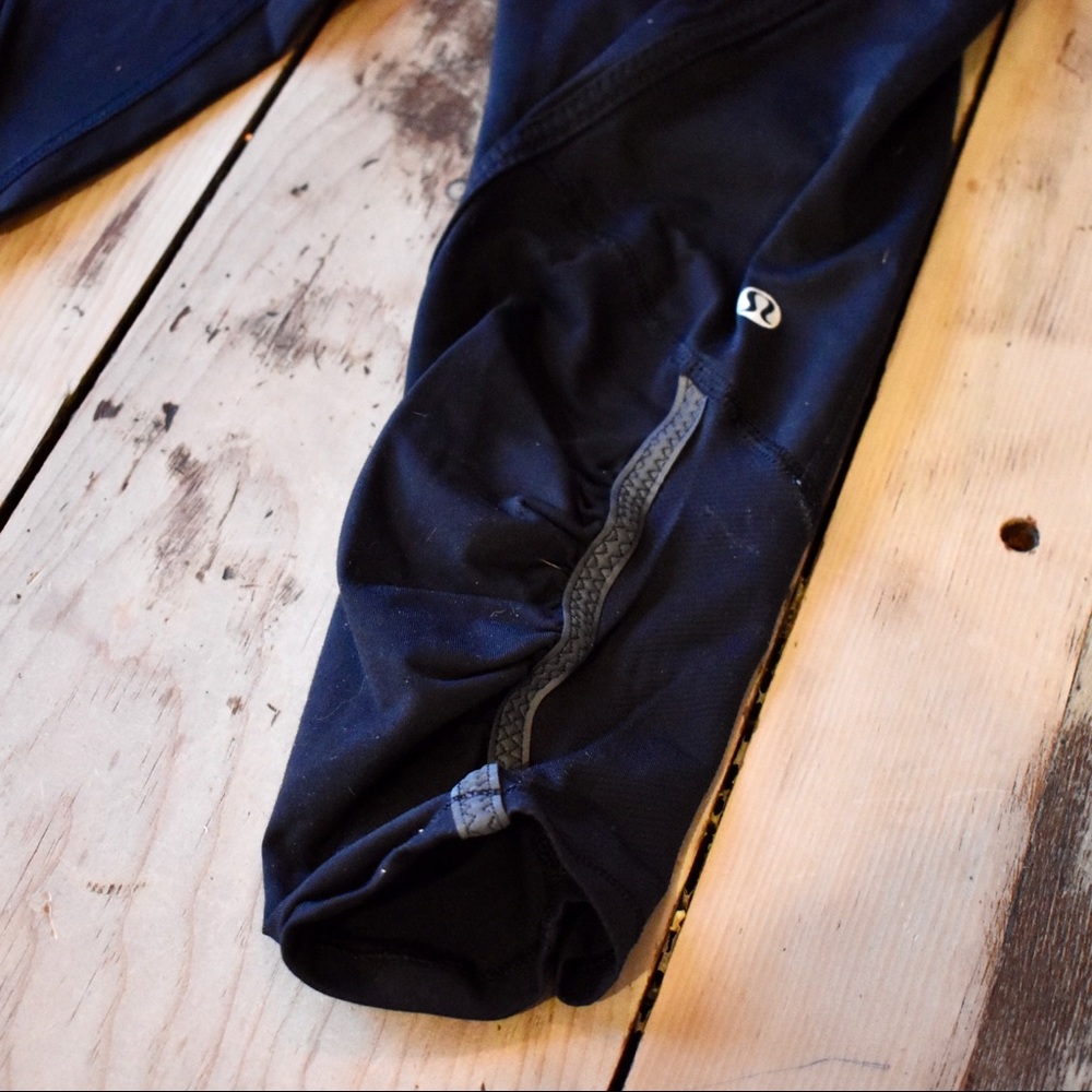 Lululemon Run Pace Crop Leggings Size 4 - Picture 5 of 5